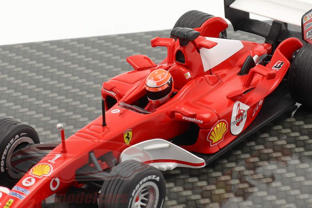 M. Schumacher Ferrari F2004 #1 winnaar Japans GP formule 1 Wereldkampioen 2004 1:43 Ixo
