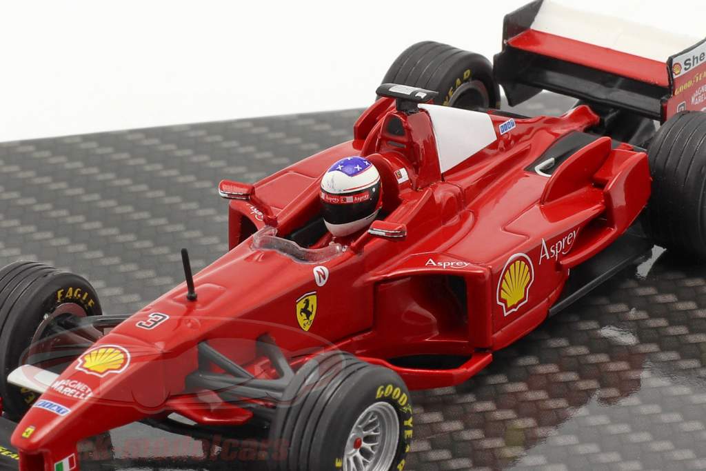Michael Schumacher Ferrari F300 #3 vencedora francês GP Fórmula 1 1998 1:43 Ixo