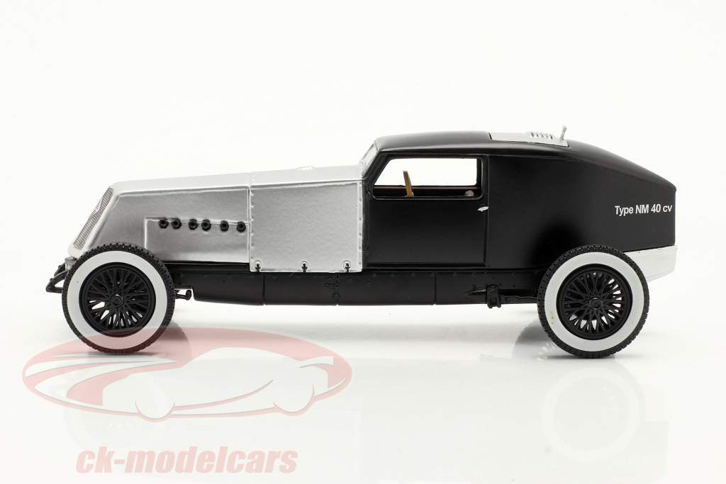 Renault Type NM 40 CV year 1925-1928 silver / black 1:43 Norev