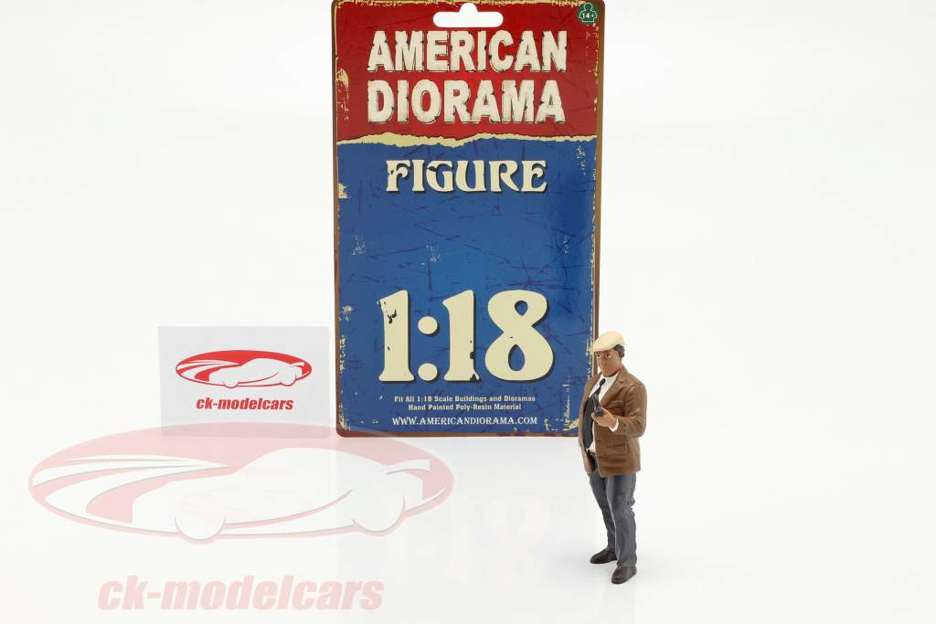 Race Day serie 2  figuur #3  1:18 American Diorama