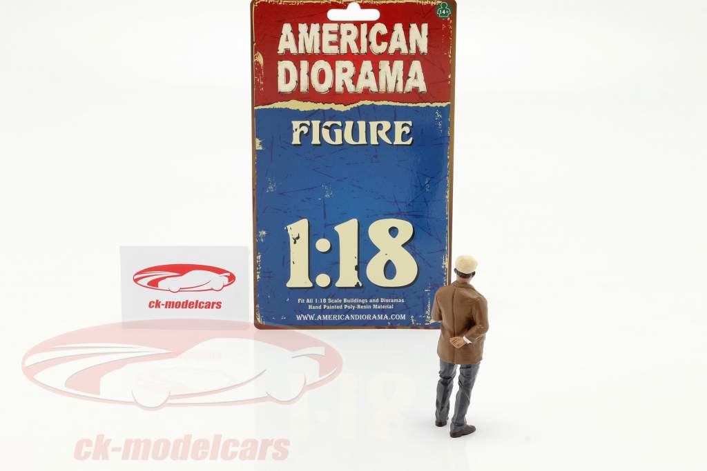 Race Day serie 2  figur #3  1:18 American Diorama