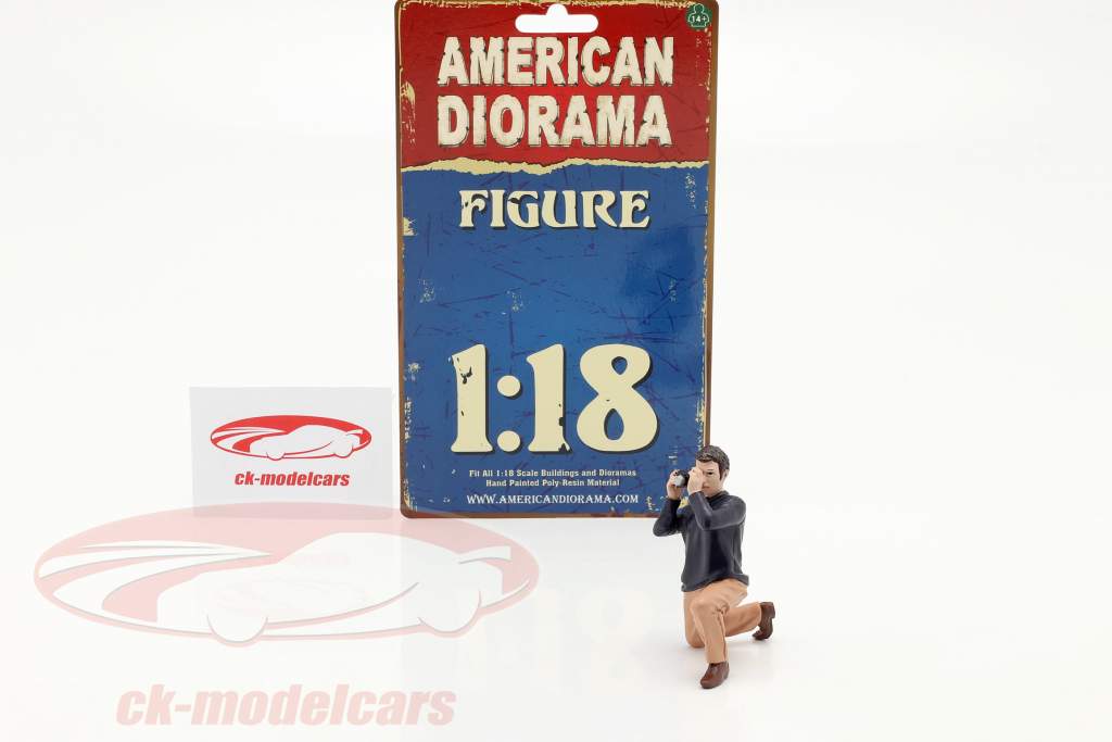 Race Day serie 2  figura #4  1:18 American Diorama