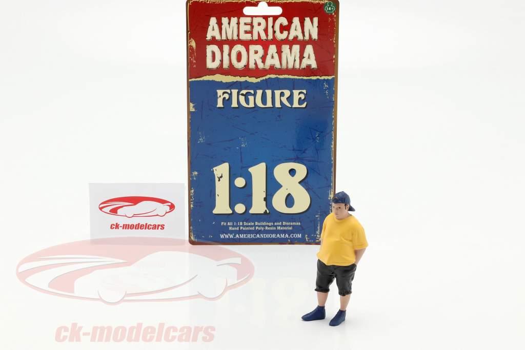 Car Meet Series 1 Figure #2 1:18 American Diorama