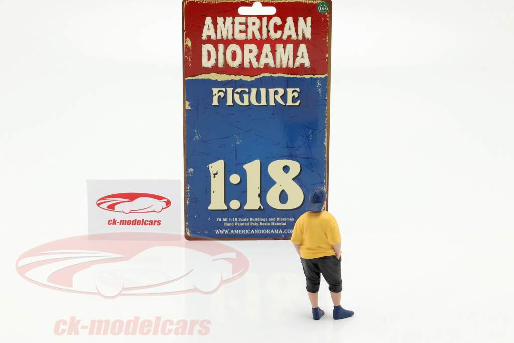Car Meet Series 1 Figure #2 1:18 American Diorama