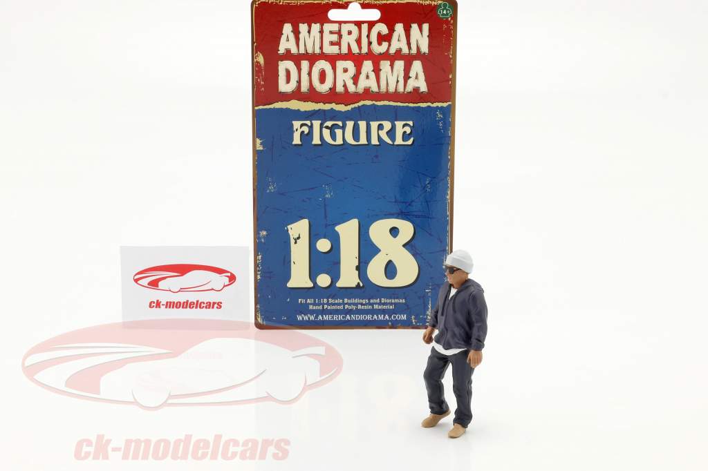 Car Meet serie 1  figura #4  1:18 American Diorama