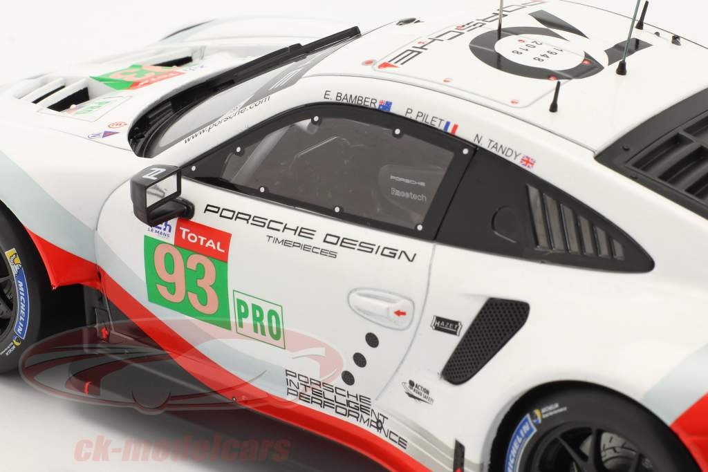 Porsche 911 (991) RSR #93 24h LeMans 2018 Porsche GT Team 1:18 Ixo