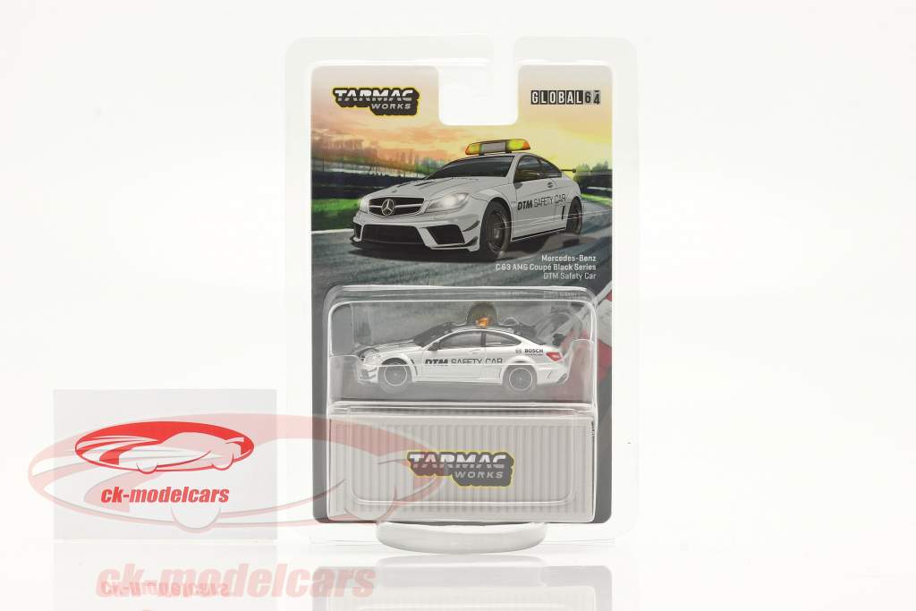 Tarmac Works 1/64 Global Collection Mercedes-Benz C63 AMG Coupe Black Series Yel 