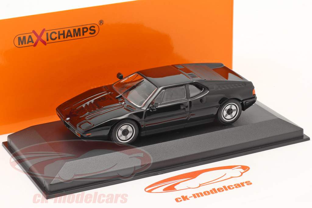 Minichamps 1:43 BMW M1 Baujahr 1979 schwarz 940025021 Modellauto 
