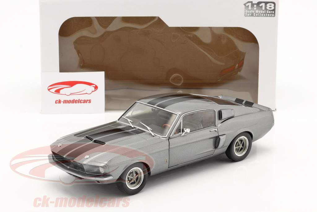 Ford Shelby Mustang GT500 year 1969 grey 1:18 Solido