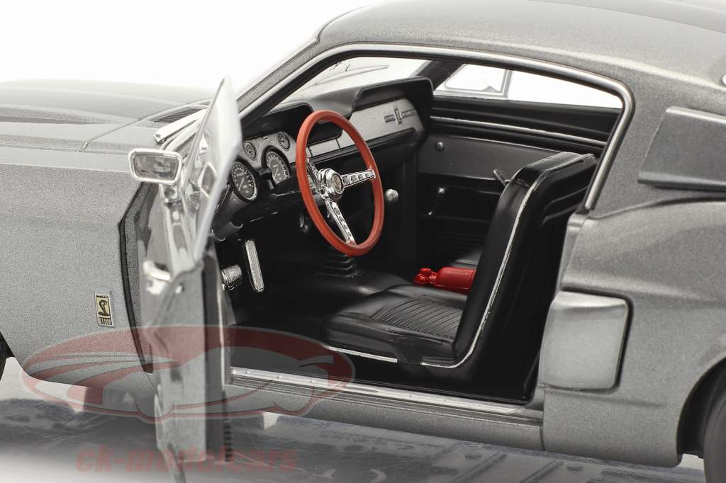 Solido 1:18 Ford Shelby Mustang GT500 Année de construction 1969 gris  S1802905 modèle voiture S1802905 81C341182902 3663506011641