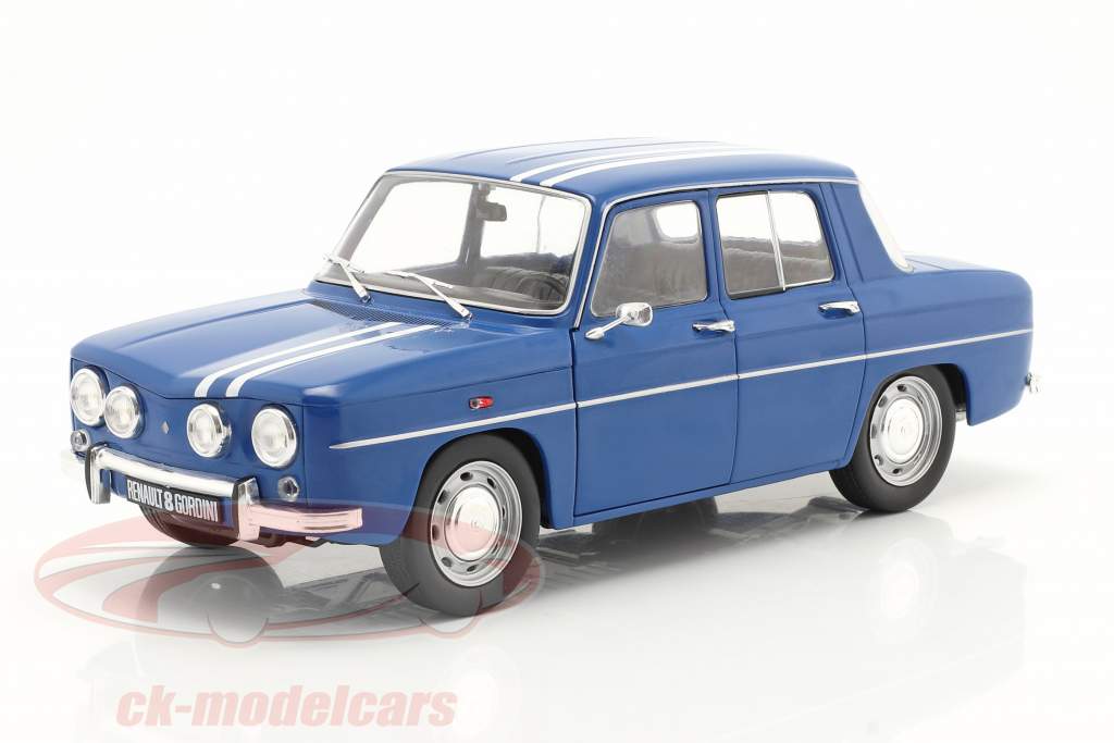 Renault 8 Gordini 1300 建設年 1967 青 1:18 Solido