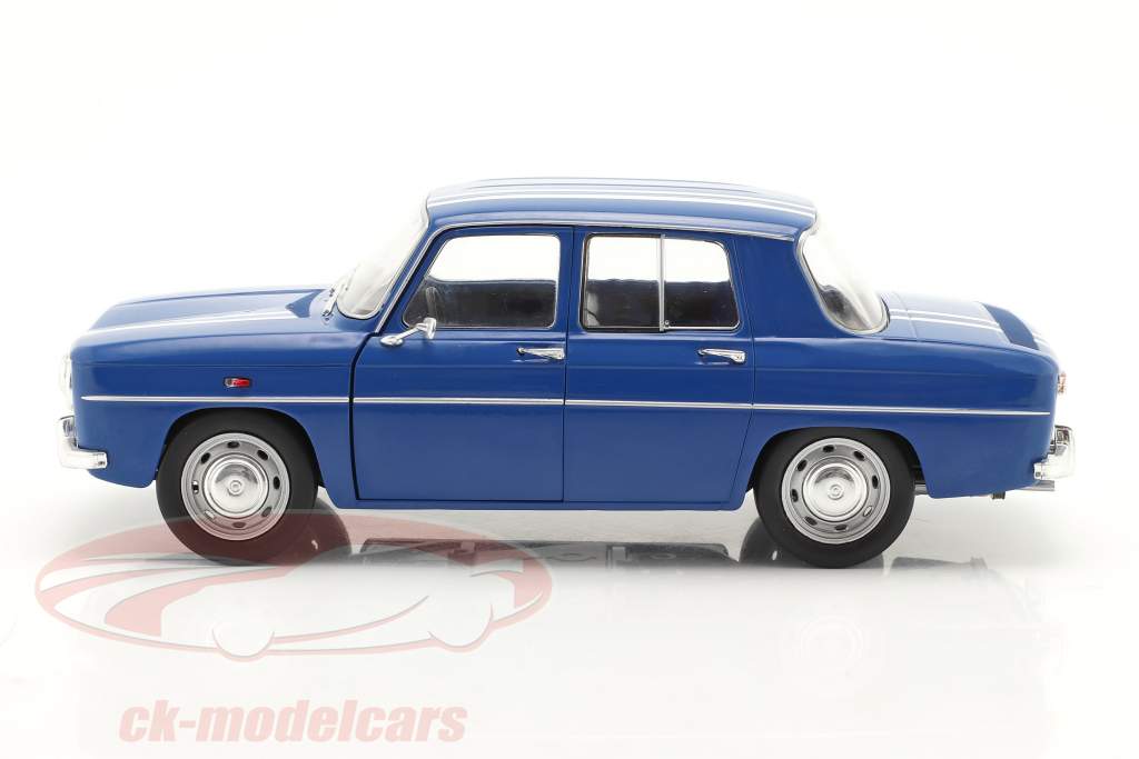 Renault 8 Gordini 1300 bouwjaar 1967 blauw 1:18 Solido