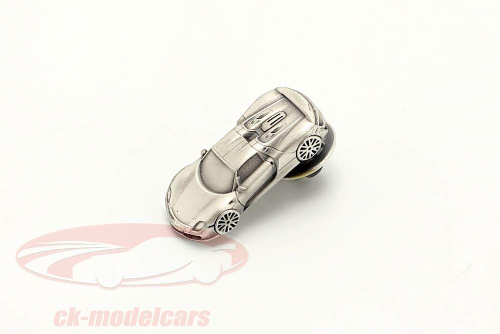 Pin Porsche 918 Spyder Серебряный