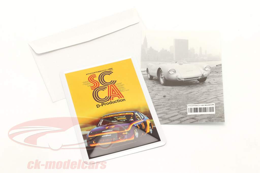 Porsche Postal de metal: SCCA D-Production 1980