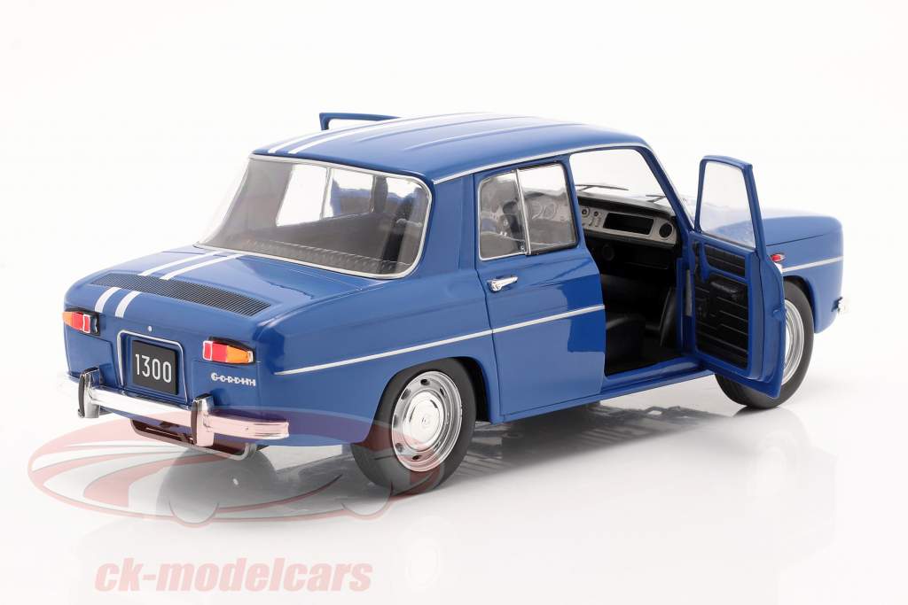 Renault 8 Gordini 1300 year 1967 blue 1:18 Solido