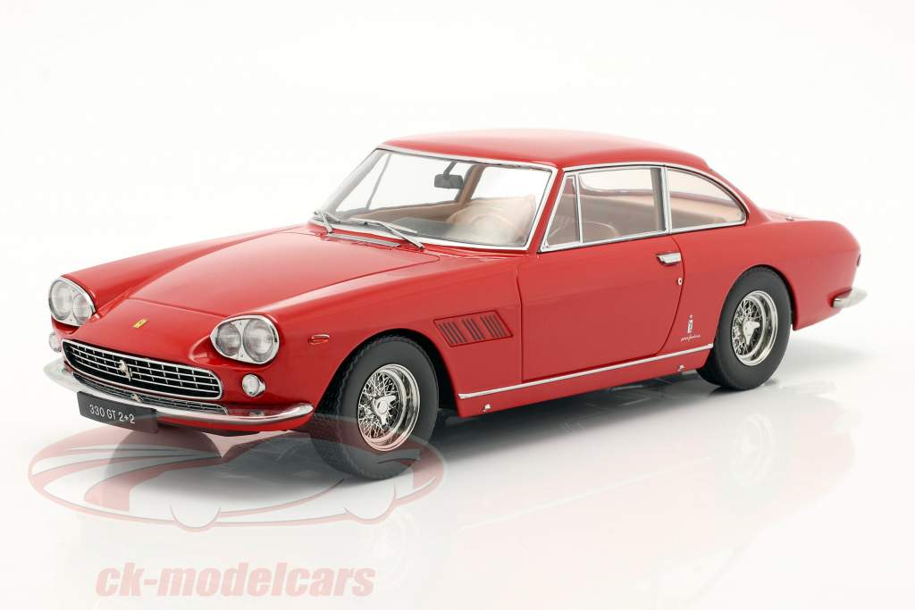 Ferrari 330 GT 2+2 Baujahr 1964 rot 1:18 Escala KK