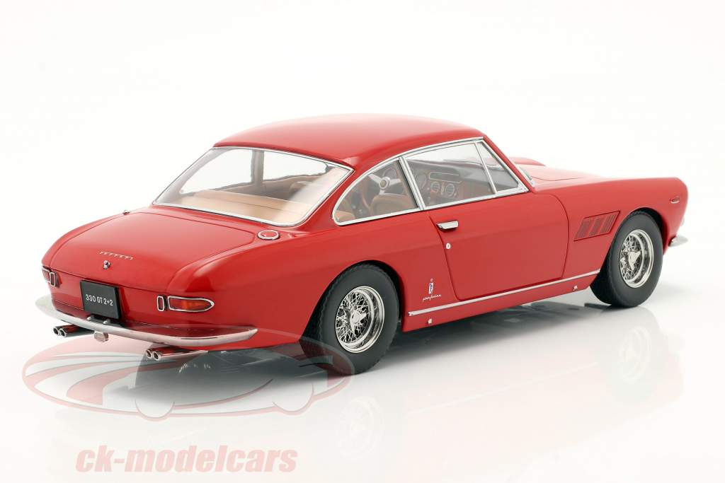 Ferrari 330 GT 2+2 Baujahr 1964 rot 1:18 KK-Scale