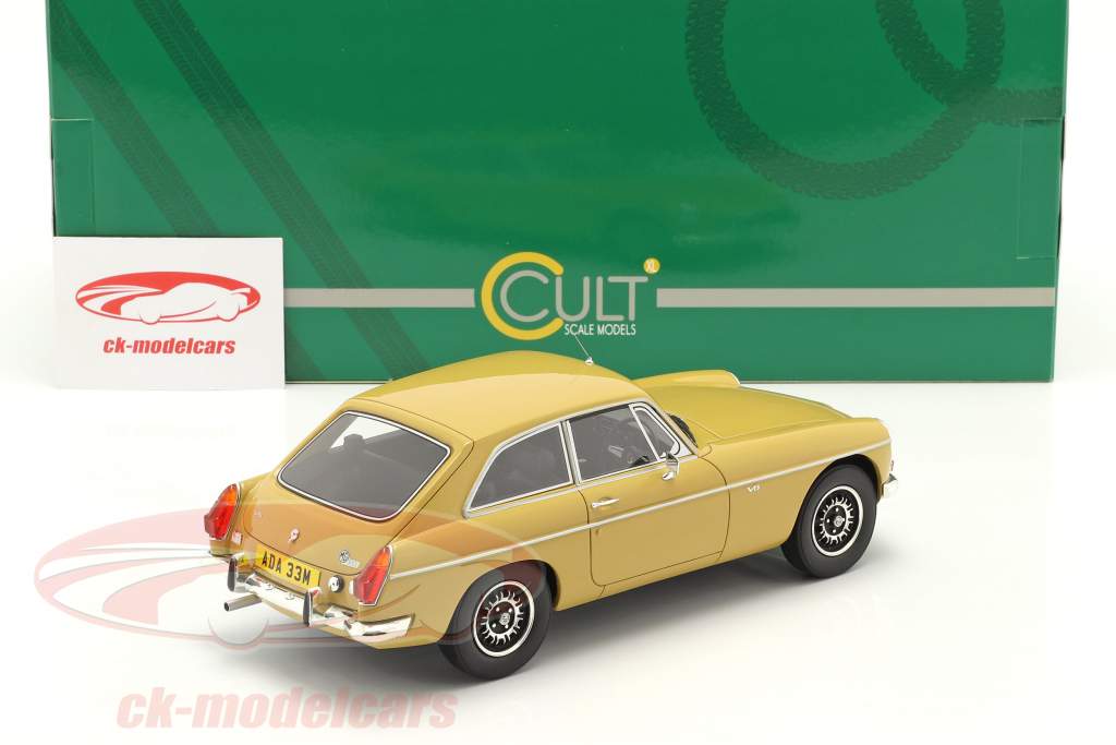 Cult 1/18 MG B GT V8 tundra green 1974