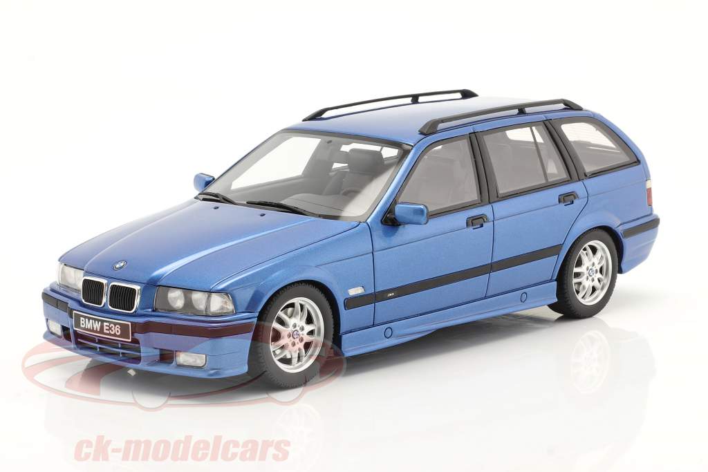 BMW 3 Series 328i (E36) Touring M Pack 1997 蓝色 金属的 1:18 OttOmobile
