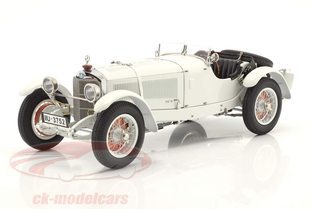 Mercedes-Benz SSK Ano de construção 1930 Branco 1:18 CMC