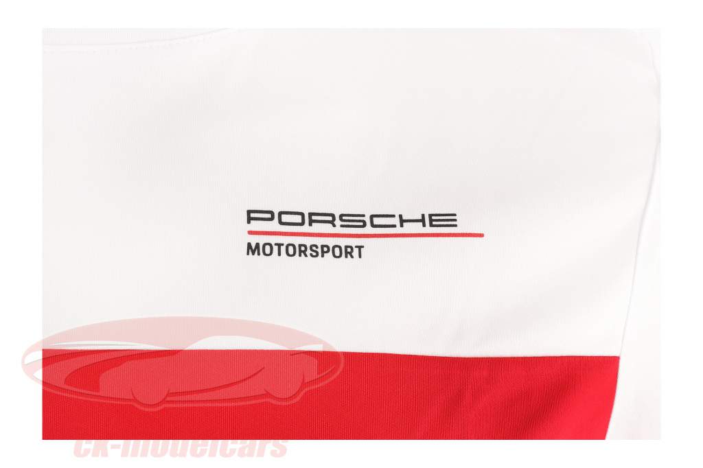 Uomini Maglietta Porsche Motorsport 2021 logo bianco / rosso / Nero