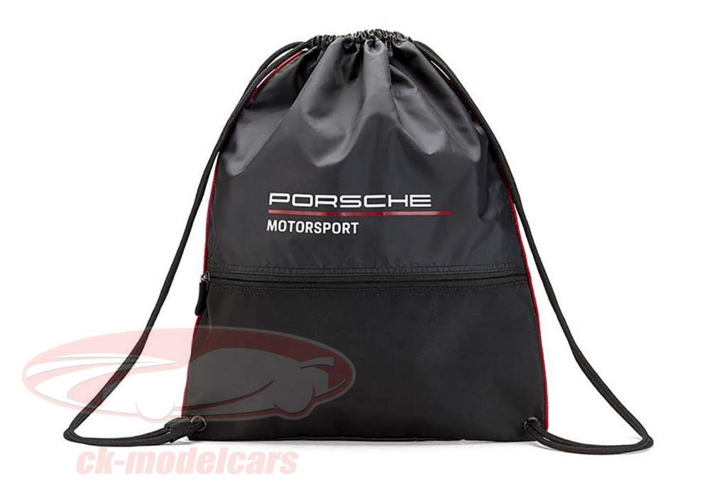 Porsche Motorsport 2021 Pull Bag 黑色的