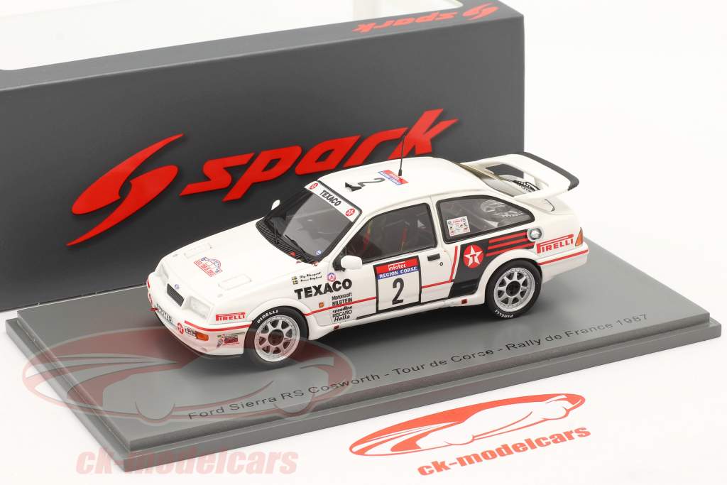 Scale model 1/43 Ford Sierra RS Cosworth №8 Rally Tour de Corse 