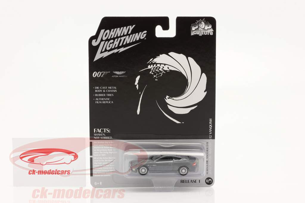 Aston Martin V12 Vanquish 2002 James Bond - Die Another Day 1:64 Johnny Lightning