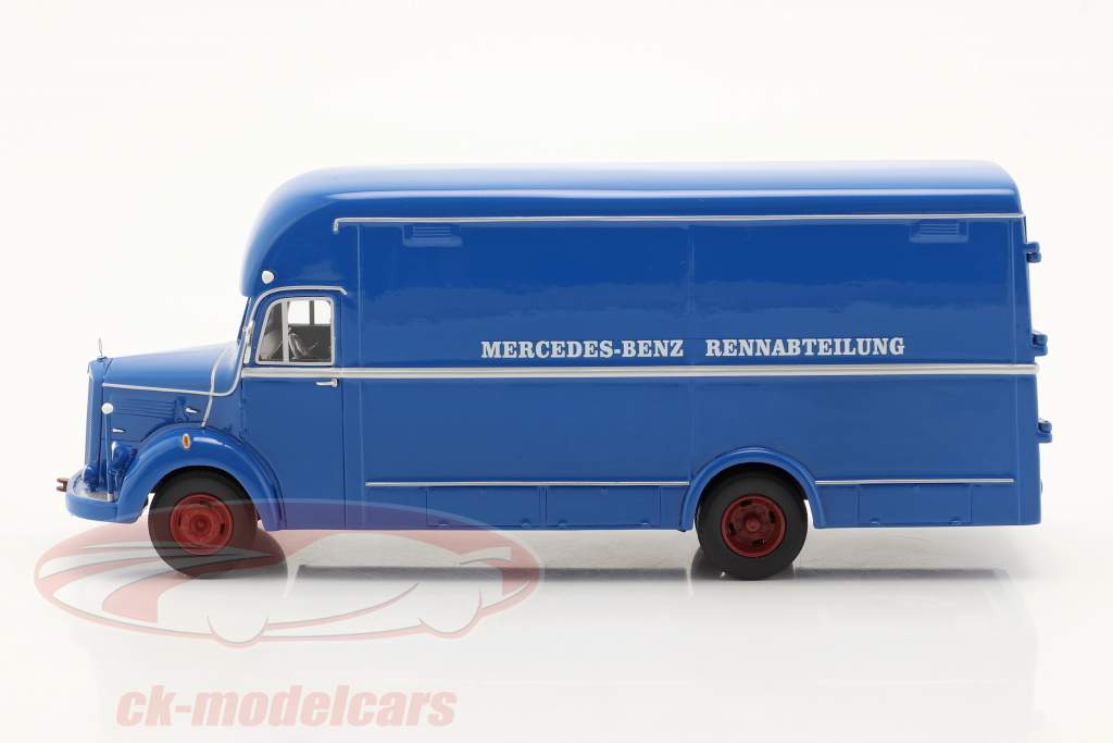 Mercedes-Benz O35000 racing department blue 1:43 Schuco