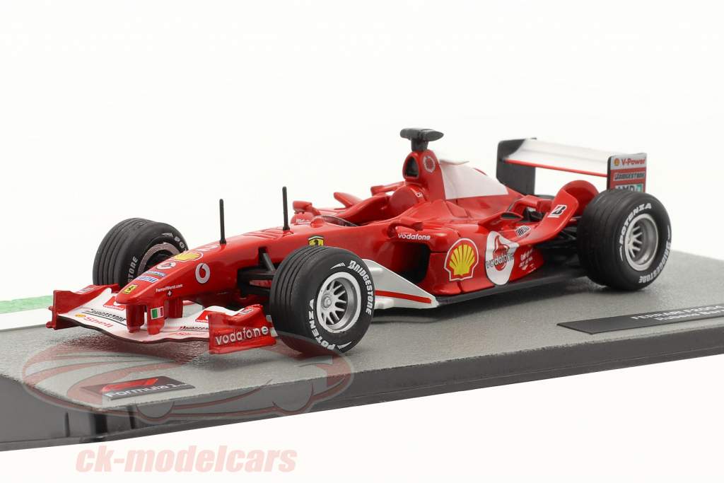 Rubens Barrichello Ferrari F2004 #2 fórmula 1 2004 1:43 Altaya