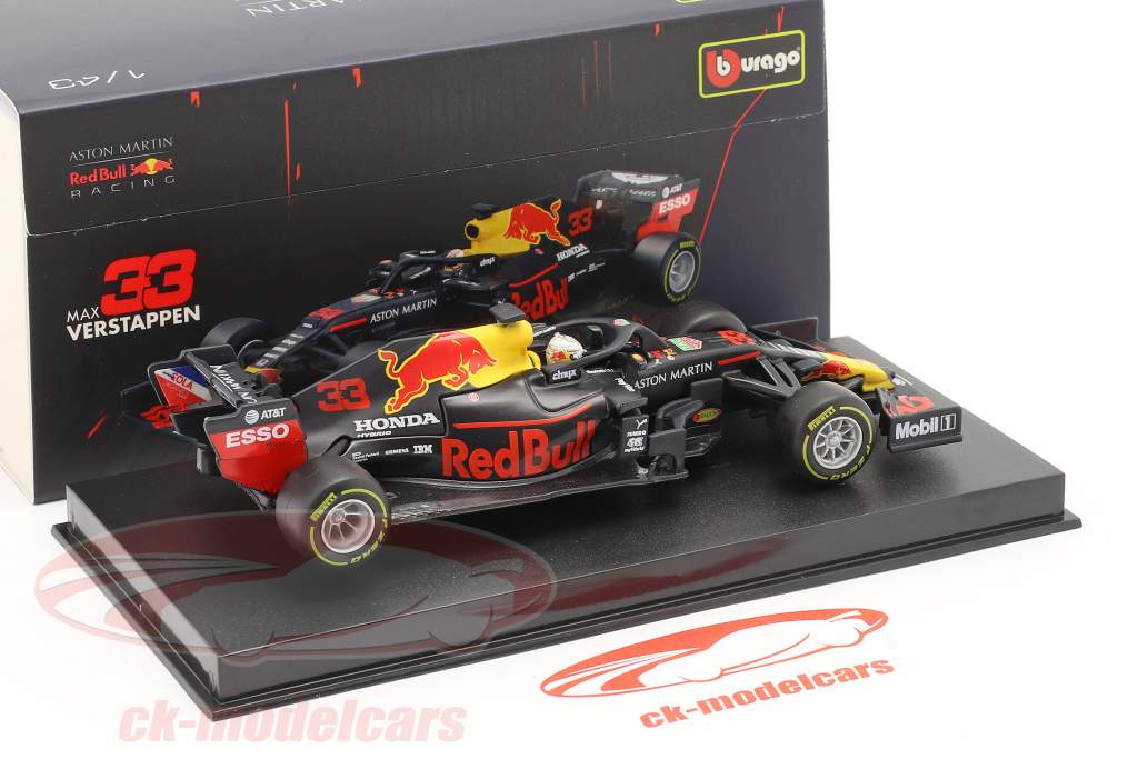 Max Verstappen Red Bull RB16 #33 Winner Abu Dhabi GP formula 1 2020 1:43 Bburago