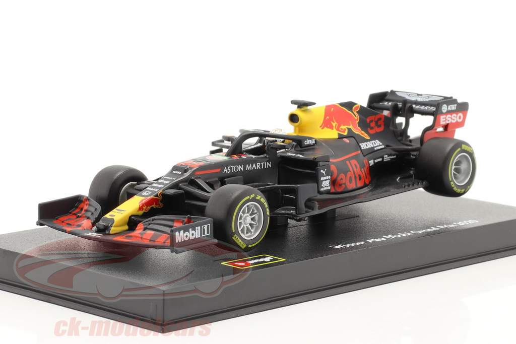 Max Verstappen Red Bull RB16 #33 vinder Abu Dhabi GP formel 1 2020 1:43 Bburago