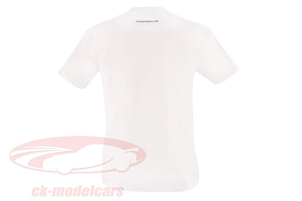 Porsche t-shirt L'ART DE L'AUTOMOBILE wit