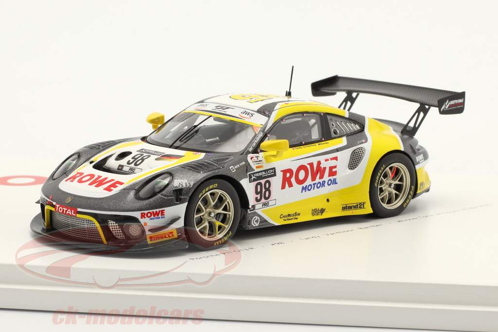 2 Car Set Rowe Porsche 911 GT3 R Winner 24h Spa & BMW M6 GT3 24h Nürburgring 2020 1:43 Spark