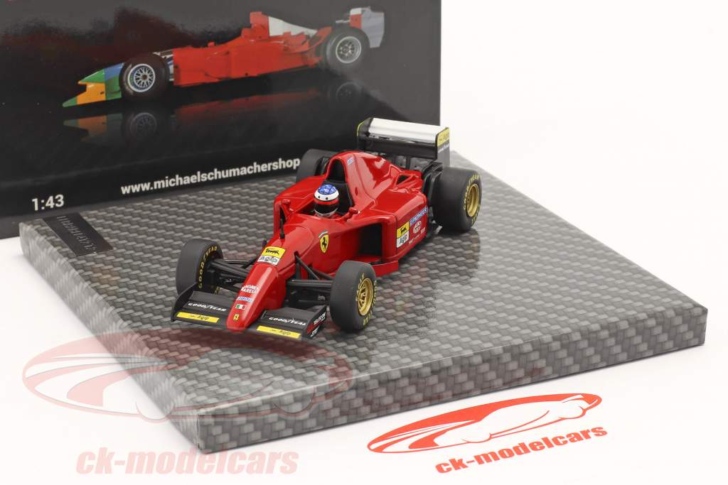 Michael Schumacher Ferrari 412 T2 тестовое задание Fiorano 1995 1:43 Ixo
