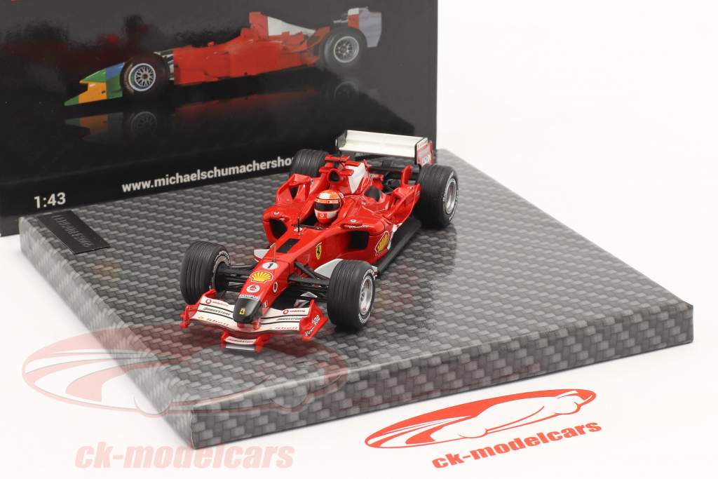 Michael Schumacher Ferrari F2005 #1 Bahrain GP Formel 1 2005 1:43 Ixo