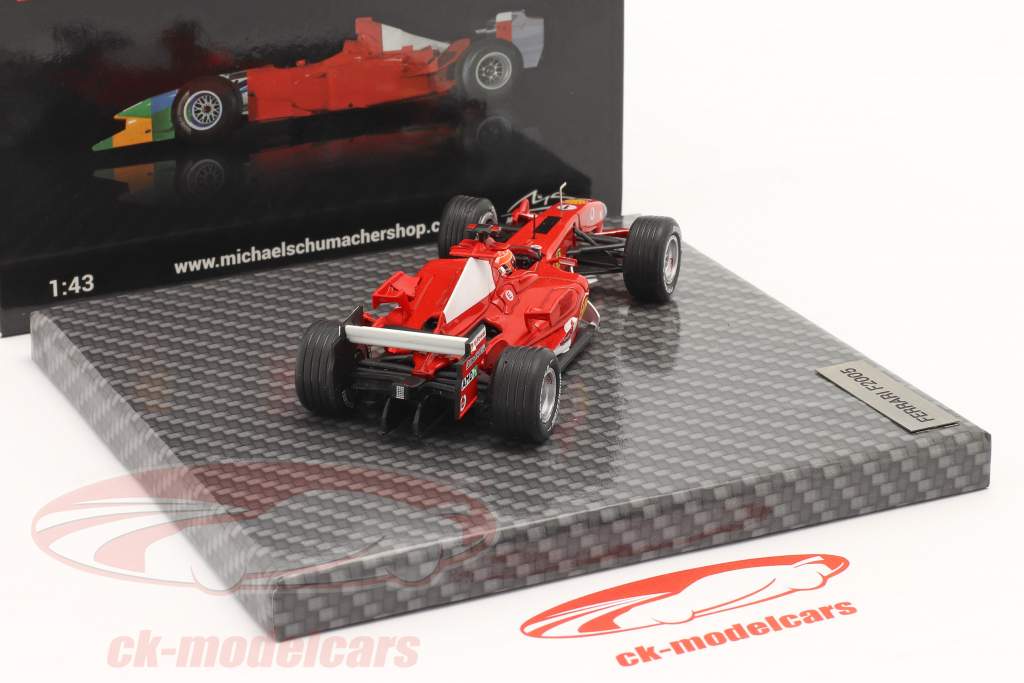 Michael Schumacher Ferrari F2005 #1 Bahrain GP Fórmula 1 2005 1:43 Ixo