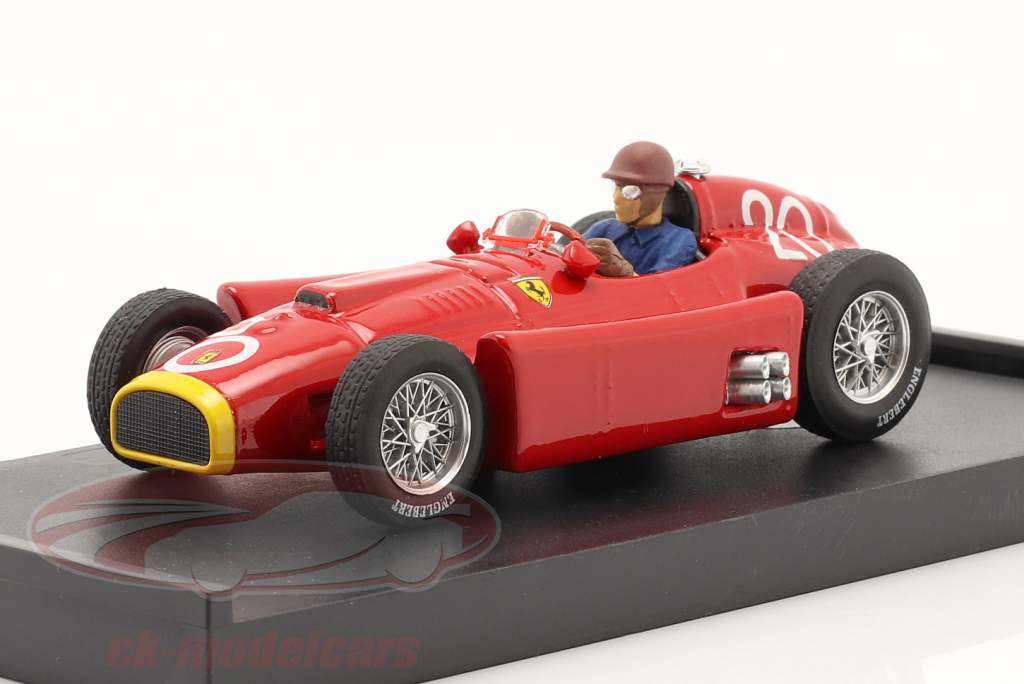 J.M. Fangio / P. Collins Ferrari D50 #20 2ª Mônaco GP Fórmula 1 1956 1:43 Brumm