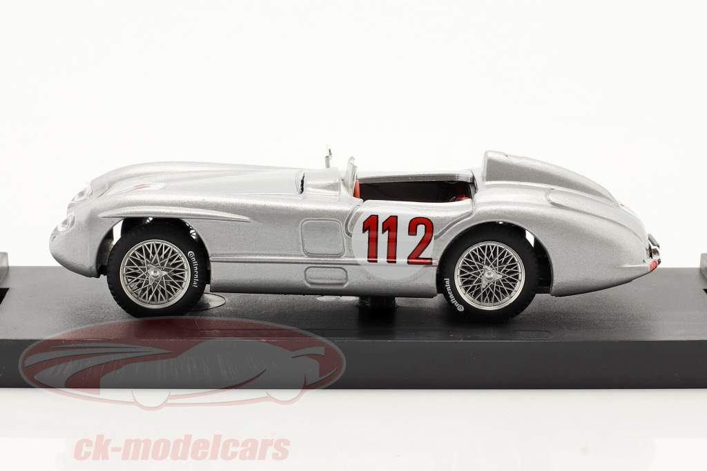 Mercedes-Benz 300 SLR #112 2-й Targa Florio 1955 Fangio, Kling 1:43 Brumm