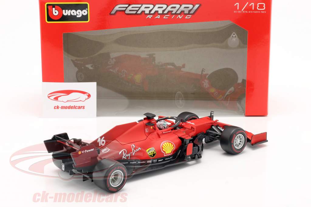 Charles Leclerc Ferrari SF21 #16 公式 1 2021 1:18 Bburago