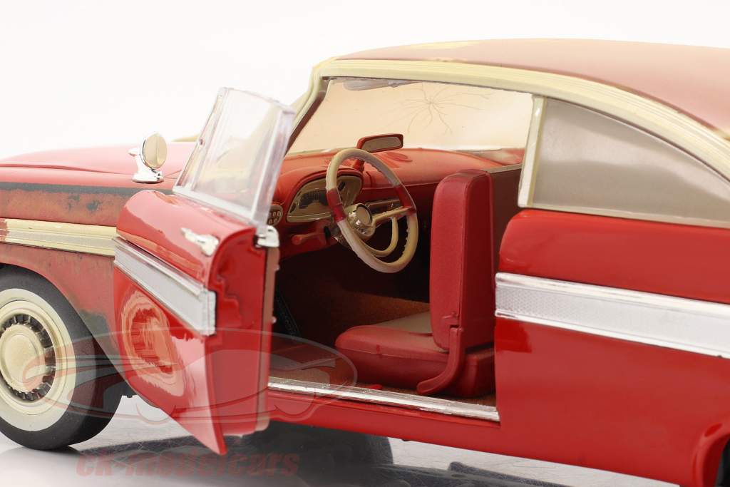 Plymouth Fury Baujahr 1958 Film Christine (1983) rot / weiß 1:18 AutoWorld