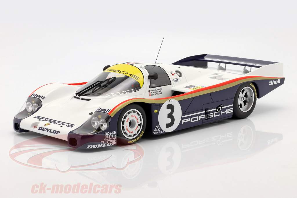 Porsche 956 LH #3 勝者 24h LeMans 1983 Schuppan, Haywood, Holbert 1:12 CMR