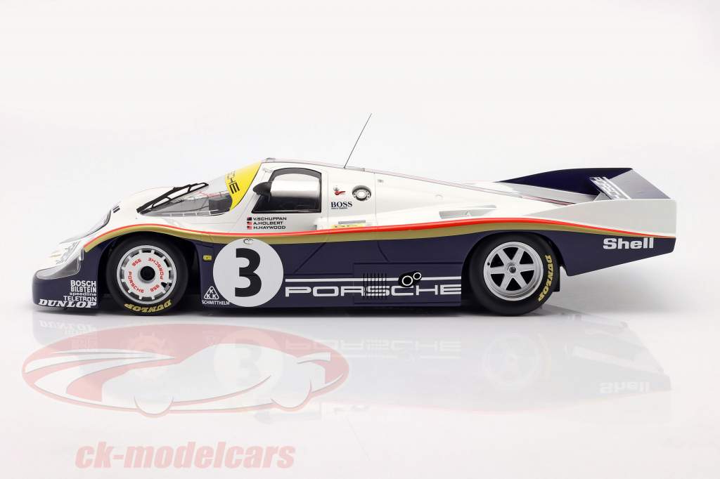 Porsche 956 LH #3 ganador 24h LeMans 1983 Schuppan, Haywood, Holbert 1:12 CMR