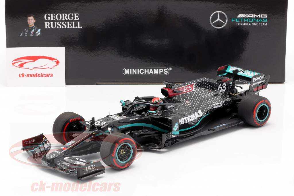 George Russell Mercedes-AMG F1 W11 #63 萨基尔 GP 公式 1 2020 1:18 Minichamps