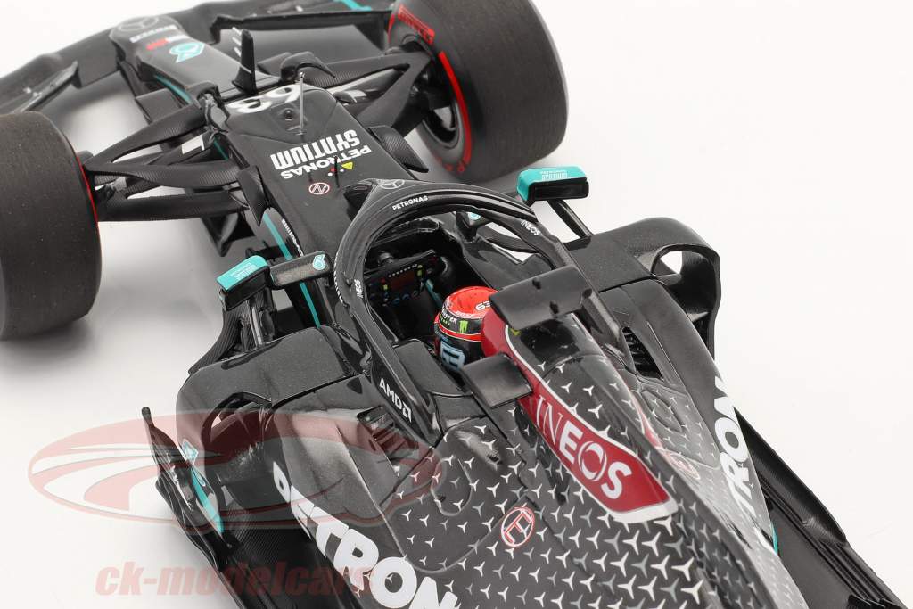 George Russell Mercedes-AMG F1 W11 #63 Sakhir GP formule 1 2020 1:18 Minichamps