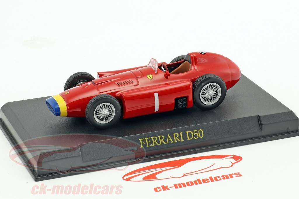 Juan Manuel Fangio Ferrari D50 #1 Champion du monde formule 1 1956 1:43 Altaya
