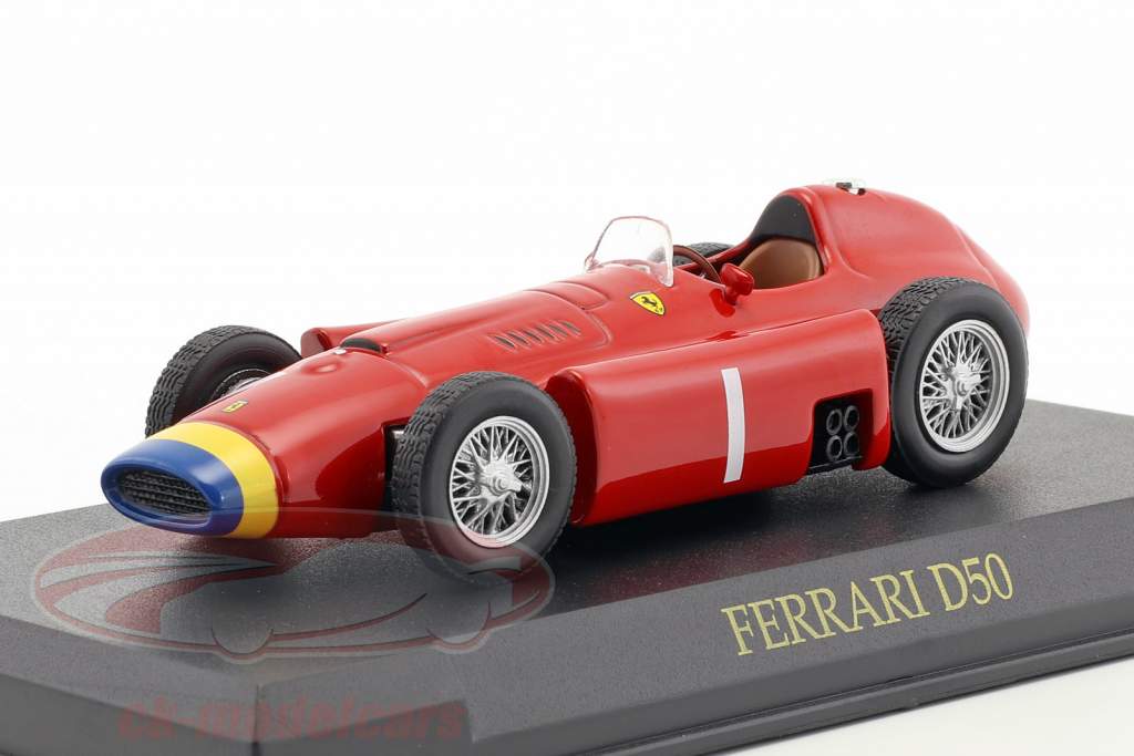 Juan Manuel Fangio Ferrari D50 #1 Campione del mondo formula 1 1956 1:43 Altaya