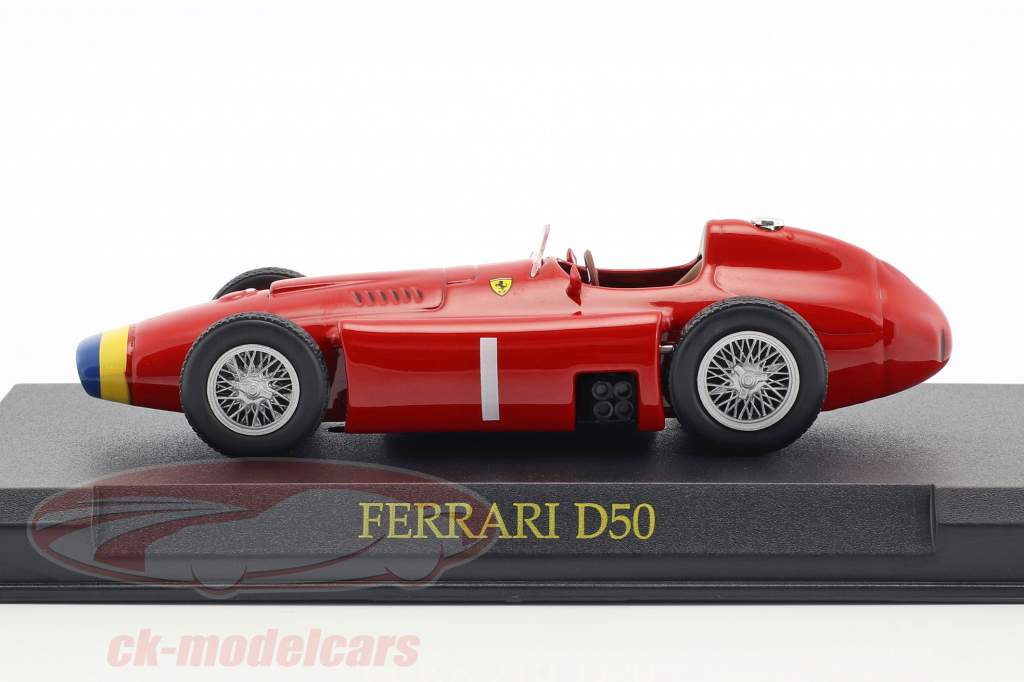 Juan Manuel Fangio Ferrari D50 #1 World Champion formula 1 1956 1:43 Altaya