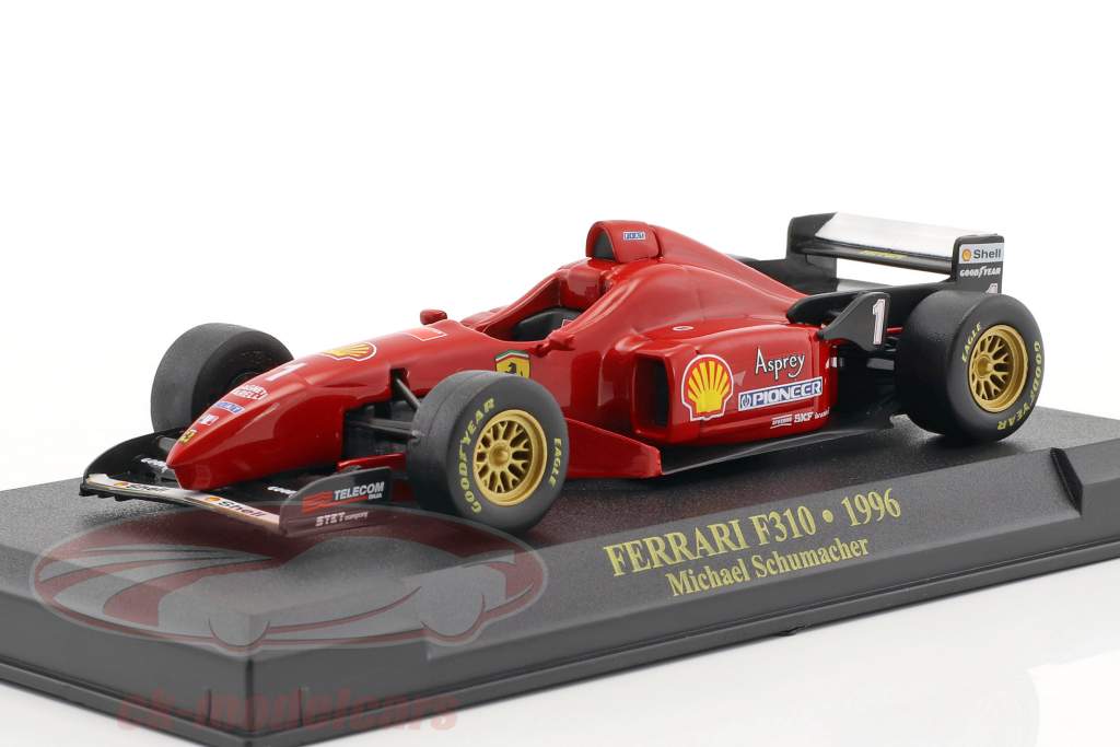 Michael Schumacher Ferrari F310 #1 formule 1 1996 1:43 Altaya