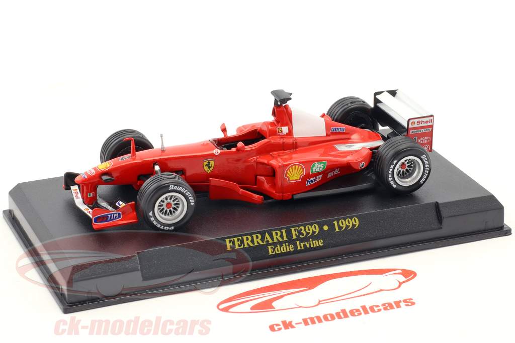 FERRARI F399 1999 Dédie IRVINE F1 FORMULE 1 N°4 ech 1/43 ALTAYA sous